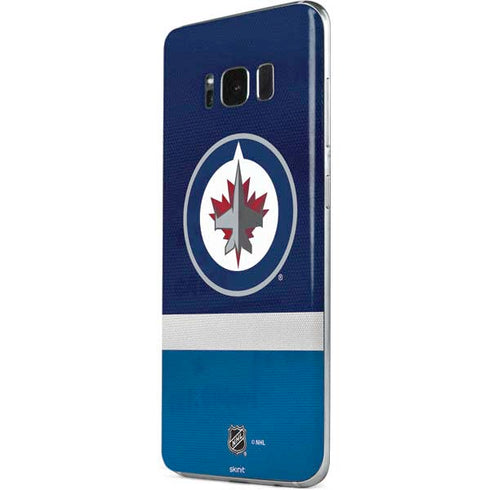 NHL Winnipeg Jets Alternate Jersey Galaxy S8 Skin