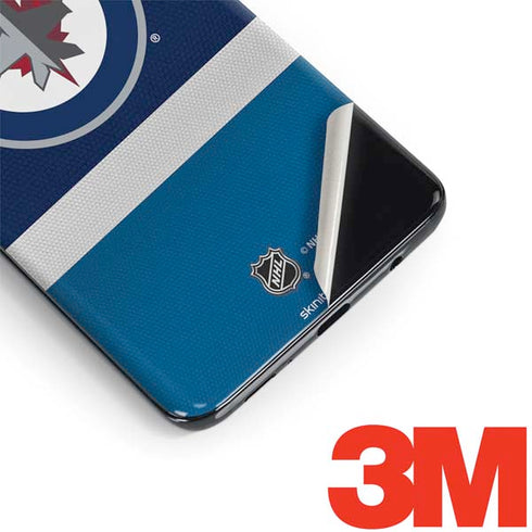 NHL Winnipeg Jets Alternate Jersey Galaxy S9 Plus Skin