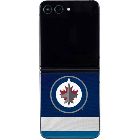 NHL Winnipeg Jets Alternate Jersey Galaxy Z Flip5 5G Skin