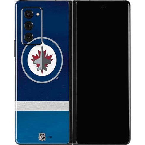 NHL Winnipeg Jets Alternate Jersey Galaxy Z Fold2 5G Skin