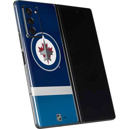 NHL Winnipeg Jets Alternate Jersey Galaxy Z Fold2 5G Skin