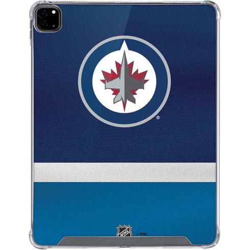 NHL Winnipeg Jets Alternate Jersey iPad Pro 12.9in (2020) Clear Case