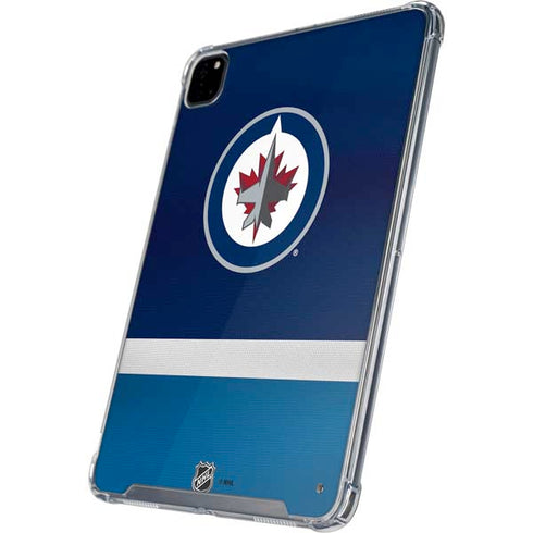 NHL Winnipeg Jets Alternate Jersey iPad Pro 12.9in (2020) Clear Case