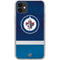 NHL Winnipeg Jets Alternate Jersey iPhone 11 Clear Case
