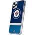 NHL Winnipeg Jets Alternate Jersey iPhone 11 Pro Clear Case