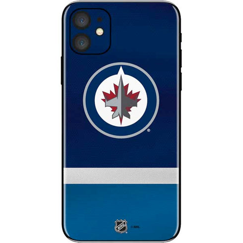 NHL Winnipeg Jets Alternate Jersey iPhone 11 Skin