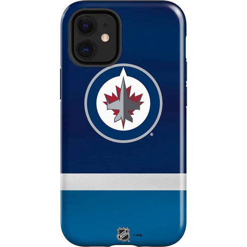 NHL Winnipeg Jets Alternate Jersey iPhone 12 Mini Impact Case