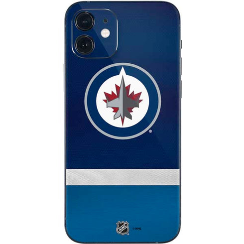 NHL Winnipeg Jets Alternate Jersey iPhone 12 Mini Skin