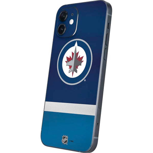 NHL Winnipeg Jets Alternate Jersey iPhone 12 Mini Skin