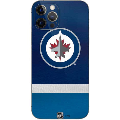 NHL Winnipeg Jets Alternate Jersey iPhone 12 Pro Skin