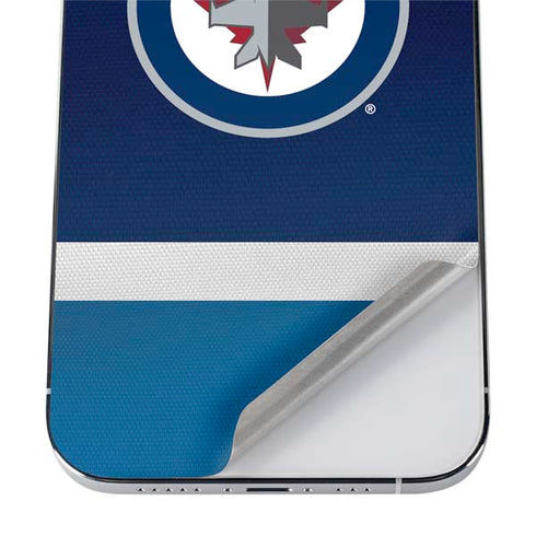 NHL Winnipeg Jets Alternate Jersey iPhone 12 Pro Skin