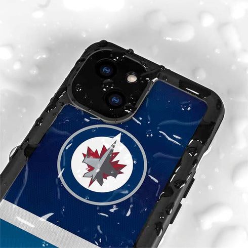 NHL Winnipeg Jets Alternate Jersey iPhone 13 Mini Waterproof Case