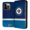 NHL Winnipeg Jets Alternate Jersey iPhone 13 Pro Folio Case