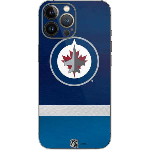 NHL Winnipeg Jets Alternate Jersey iPhone 13 Pro Max Skin