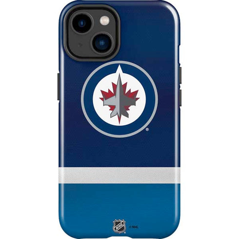 NHL Winnipeg Jets Alternate Jersey iPhone 14 Plus Impact Case