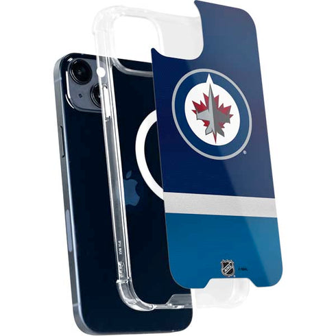 NHL Winnipeg Jets Alternate Jersey iPhone 15 Plus MagSafe Case