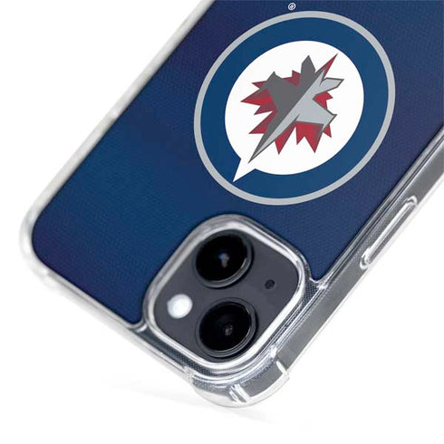 NHL Winnipeg Jets Alternate Jersey iPhone 15 Plus MagSafe Case
