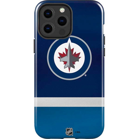 NHL Winnipeg Jets Alternate Jersey iPhone 15 Pro Max Impact Case