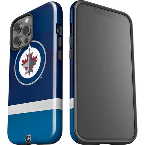 NHL Winnipeg Jets Alternate Jersey iPhone 15 Pro Max Impact Case