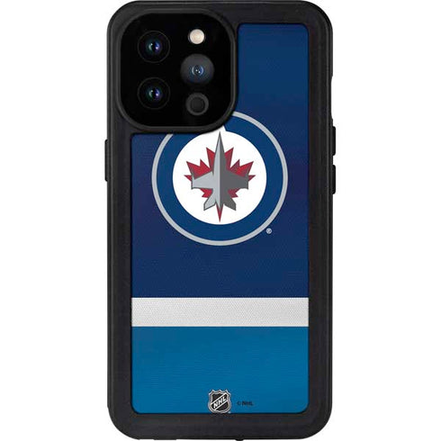 NHL Winnipeg Jets Alternate Jersey iPhone 14 Pro Max Waterproof Case