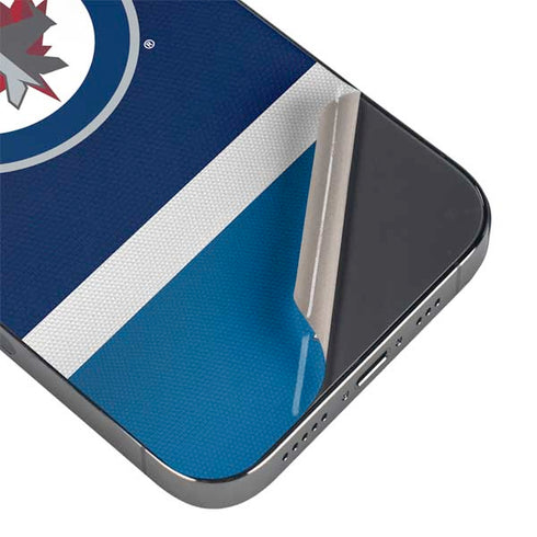 NHL Winnipeg Jets Alternate Jersey iPhone 14 Pro Skin