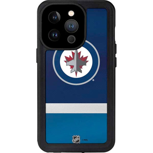 NHL Winnipeg Jets Alternate Jersey iPhone 14 Pro Waterproof Case