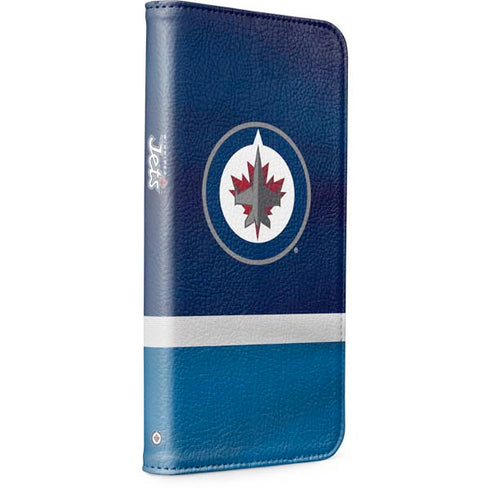 NHL Winnipeg Jets Alternate Jersey iPhone 15 Pro Folio Case