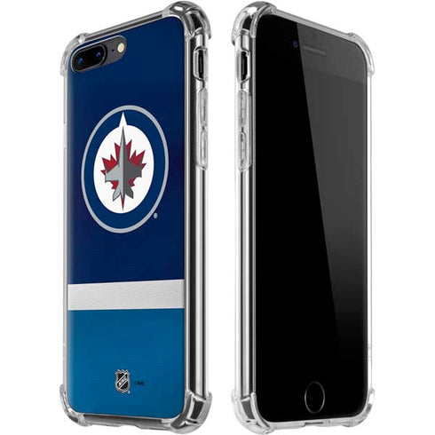 NHL Winnipeg Jets Alternate Jersey iPhone 7/8 Plus Clear Case