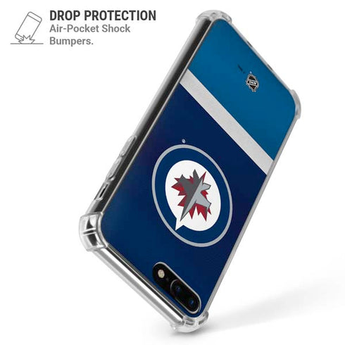 NHL Winnipeg Jets Alternate Jersey iPhone 7/8 Plus Clear Case
