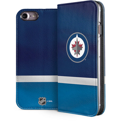 NHL Winnipeg Jets Alternate Jersey iPhone 8 Folio Case