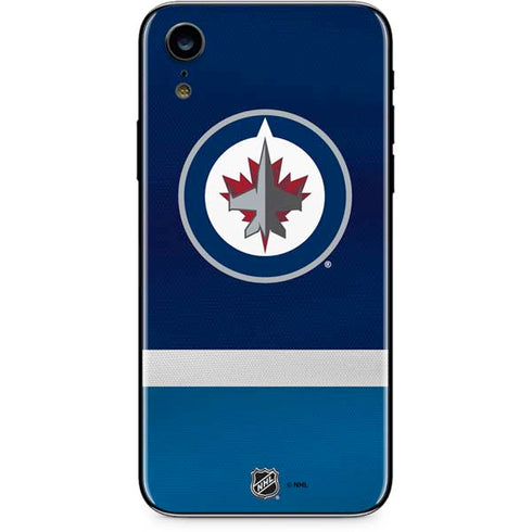 NHL Winnipeg Jets Alternate Jersey iPhone XR Skin