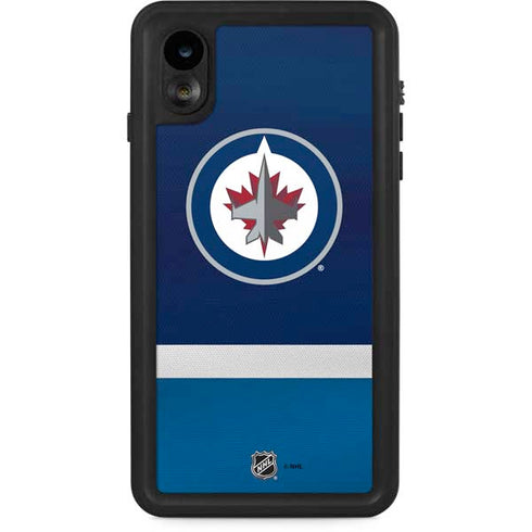 NHL Winnipeg Jets Alternate Jersey iPhone XR Waterproof Case