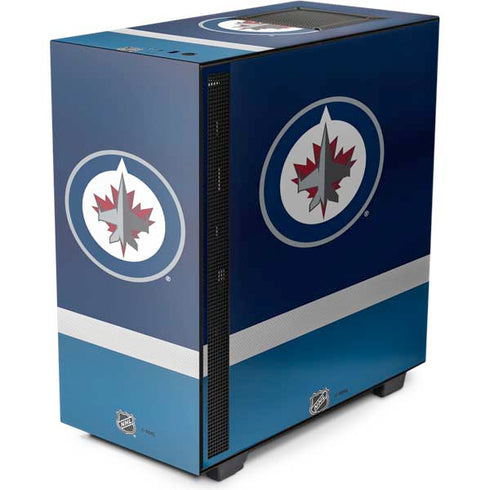 NHL Winnipeg Jets Alternate Jersey NZXT H510 Compact ATX Mid-Tower Case Skin