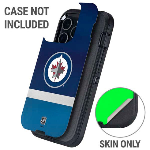 NHL Winnipeg Jets Alternate Jersey Otterbox Defender iPhone Skin