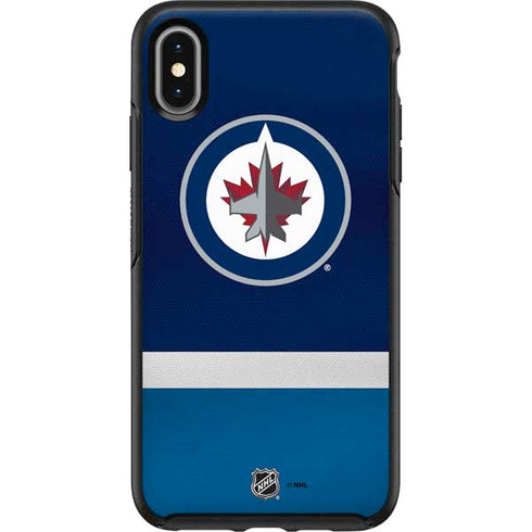 NHL Winnipeg Jets Alternate Jersey Otterbox Symmetry iPhone Skin