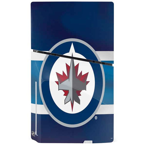NHL Winnipeg Jets Alternate Jersey PS5 Slim Disk Console Skin
