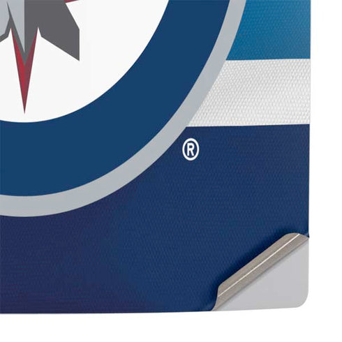 NHL Winnipeg Jets Alternate Jersey PS5 Slim Disk Console Skin