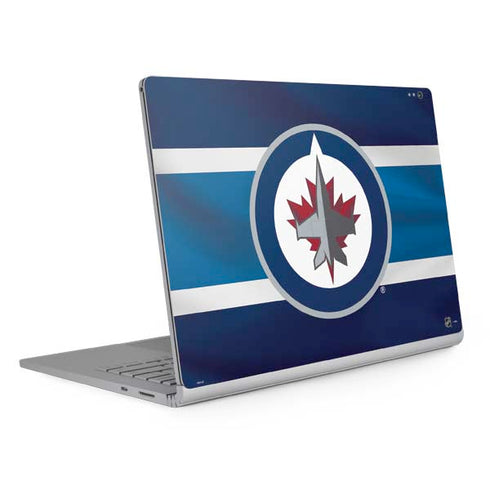 NHL Winnipeg Jets Alternate Jersey Surface Book 2 15in Skin