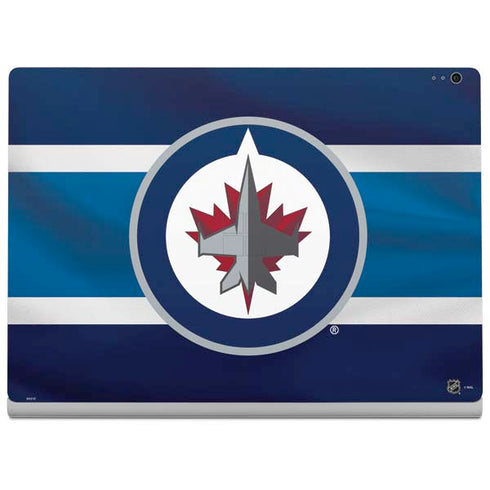 NHL Winnipeg Jets Alternate Jersey Surface Book 2 15in Skin
