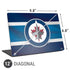 NHL Winnipeg Jets Alternate Jersey Universal Laptop 12in (9.8 x 6.8in) Skin