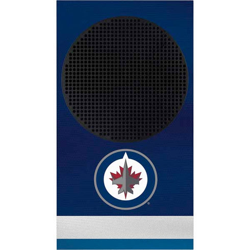 NHL Winnipeg Jets Alternate Jersey Xbox Series S Console Skin