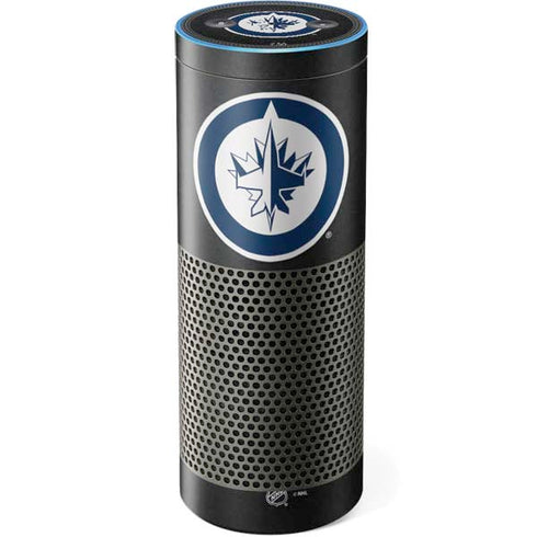 NHL Winnipeg Jets Black Background Amazon Echo Skin