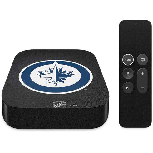 NHL Winnipeg Jets Black Background Apple TV Skin