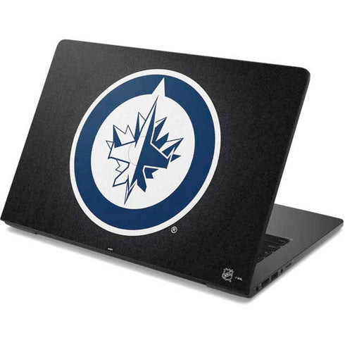 NHL Winnipeg Jets Black Background Dell Chromebook Skin