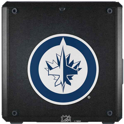 NHL Winnipeg Jets Black Background Cooler Master MasterBox Q300L Mini Tower Skin