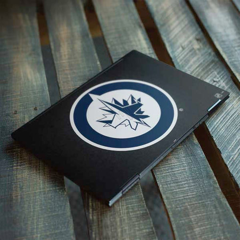 NHL Winnipeg Jets Black Background HP Envy Skin