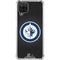 NHL Winnipeg Jets Black Background Galaxy A12 Clear Case