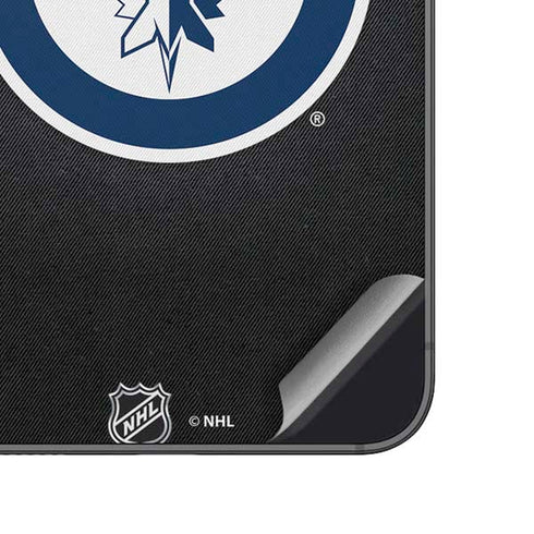 NHL Winnipeg Jets Black Background Galaxy A14 5G Skin