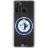 NHL Winnipeg Jets Black Background Galaxy A21 Clear Case