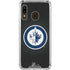NHL Winnipeg Jets Black Background Galaxy A30 Clear Case